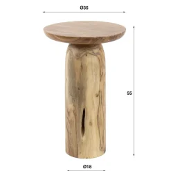 Bijzettafel XL River Solid