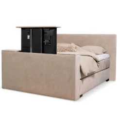 Boxspring Media met TV-lift