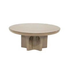 Coffee table Circolo large - dark brown