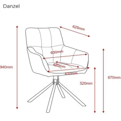 Eetkamerstoel Danzel