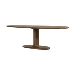 Eettafel Coco 240x110 cm - lichtbruin
