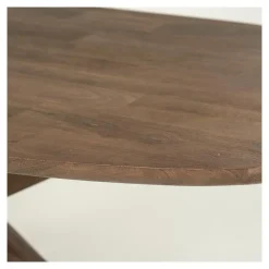 Eettafel Tycho 160x110 cm - lichtbruin