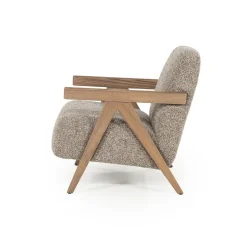 Fauteuil Francis - taupe Flou
