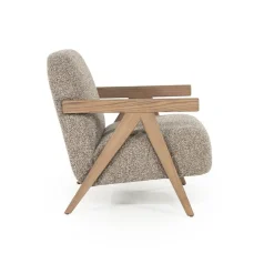 Fauteuil Francis - taupe Flou