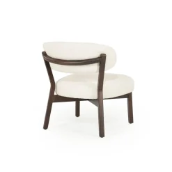 Fauteuil Mikky bruin - beige Moon