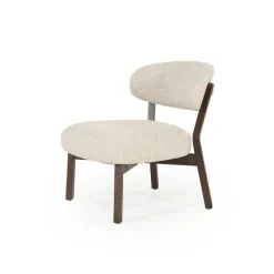Fauteuil Mikky bruin - taupe Moon