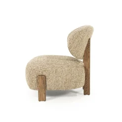 Fauteuil Reza bruin
