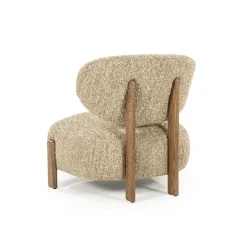 Fauteuil Reza bruin