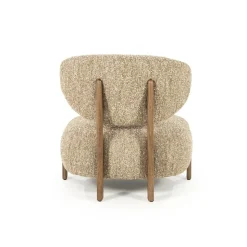 Fauteuil Reza bruin