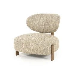 Fauteuil Reza bruin