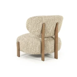 Fauteuil Reza bruin