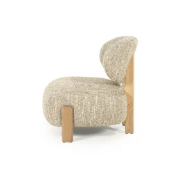 Fauteuil Reza naturel - beige Bay