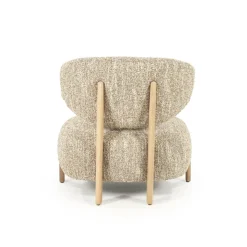Fauteuil Reza naturel - beige Bay