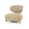 Fauteuil Reza naturel - taupe Bay