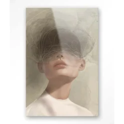 Glasschilderij Blind Mist