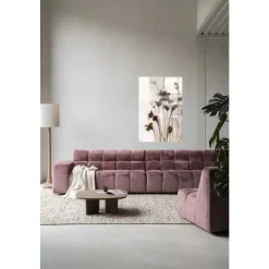 Glasschilderij Pastel Flowers 2