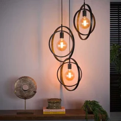 Hanglamp Around 3-lichts getrapt