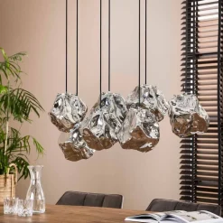 Hanglamp Rocky 7-lichts