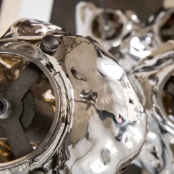 Hanglamp Rocky 5-lichts Getrapt