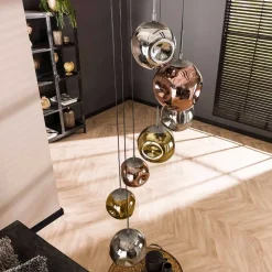 Hanglamp Stellar 7-lichts