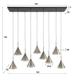 Hanglamp Tapse Kap 9L
