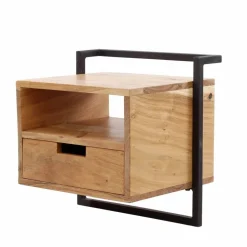 Nachtkastje Air Solid 1LA + Open Vak