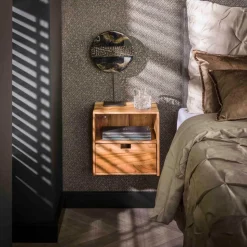 Nachtkastje Hangend Flat, Set Van 2