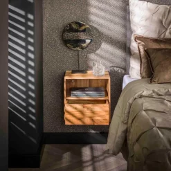 Nachtkastje Hangend Flat, Set Van 2