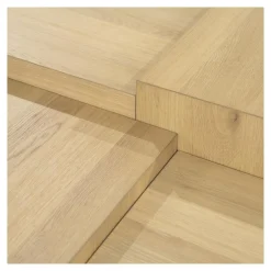 Salontafel Quinten vierkant - naturel