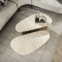 Salontafel set/2 Romano driehoekig