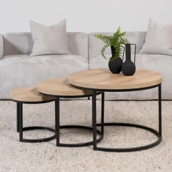 Salontafels Lisa, set van 3