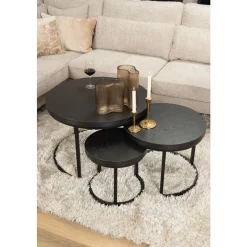 Salontafels Lisa, set van 3