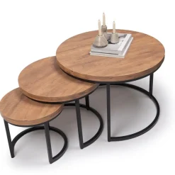 Salontafels Lisa, set van 3