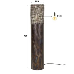Vloerlamp Cilinder 120cm
