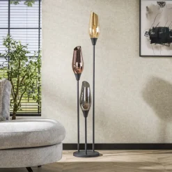 Vloerlamp cocoon mix glass