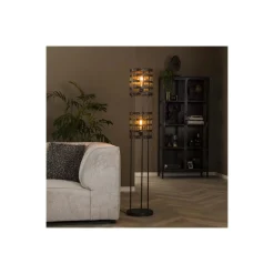 Vloerlamp Metal Blinds 2-lichts