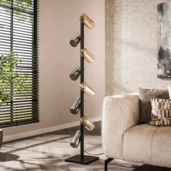 Vloerlamp Mixed Glass 8 Lichts