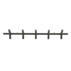 Wall coat rack Matto 5 - black